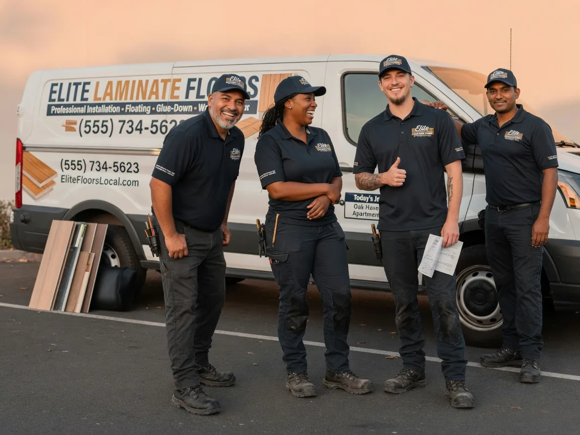 Laminate flooring installation company in Coalton, OH
